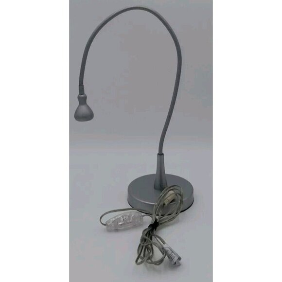 IKEA Other - IKEA JANSJO Silver Flexible Articulating Led Desk Hobby Lamp
